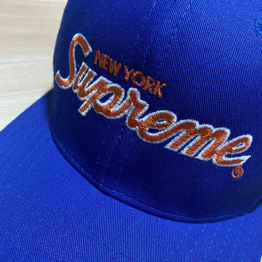 Supreme シュプリーム キャップ 刺繍ロゴ ブルー - メルカリ Supreme シュプリーム キャップ 刺繍ロゴ ブルー - メルカリ