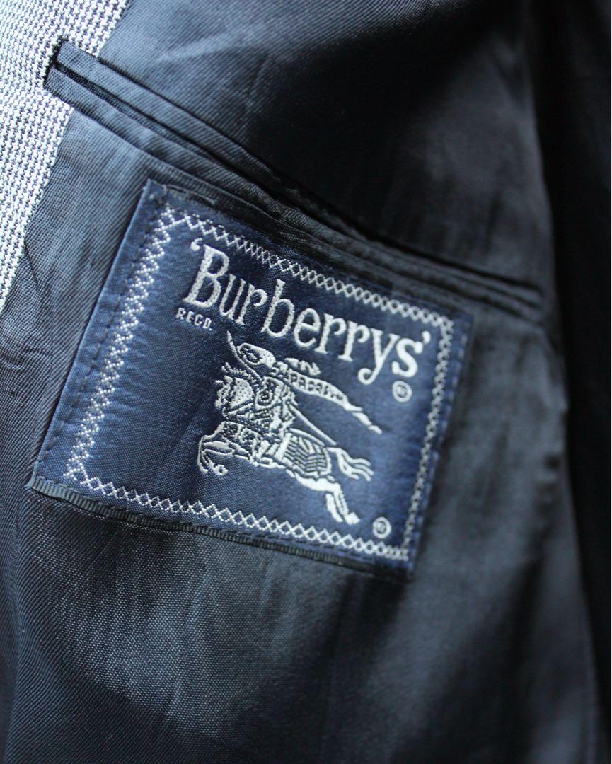 80s Burberry's バーバリーズ テーラードジャケット バーバリー
