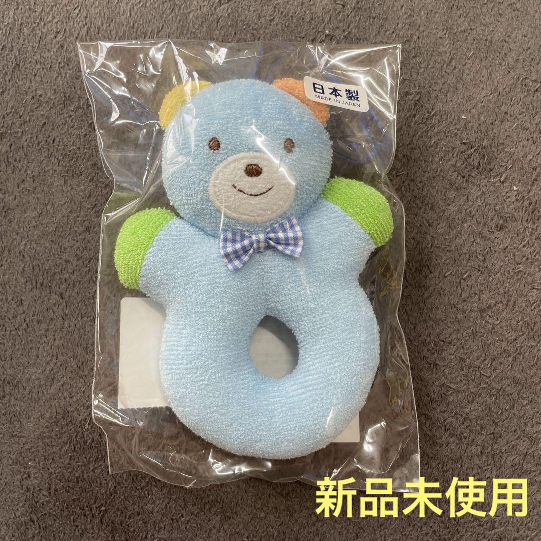 【新品】ミキハウス　ラケル　日本製　ガラガラ　おもちゃ　ベビー