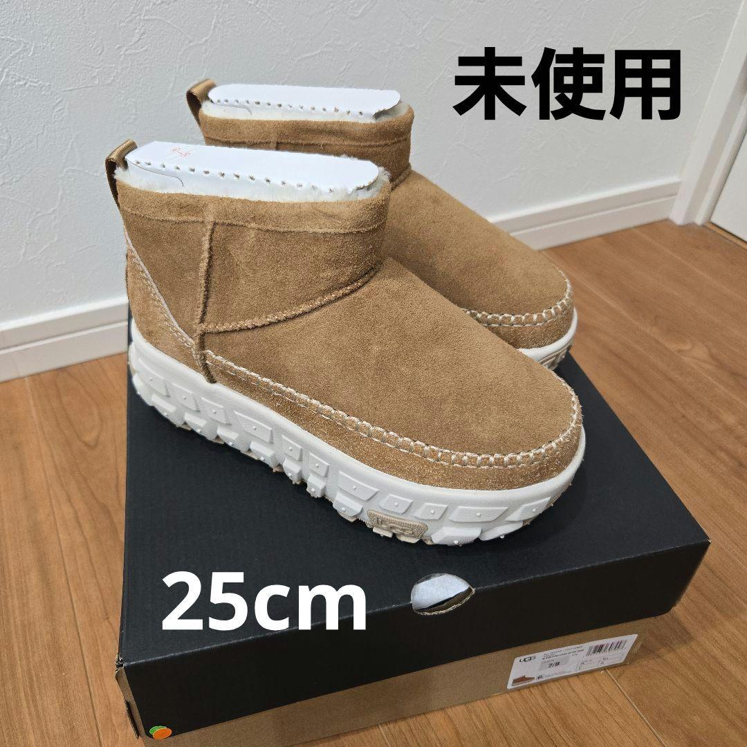 新品/25cm　UGG VENTURE DAZE ULTRA MINI ムートン
