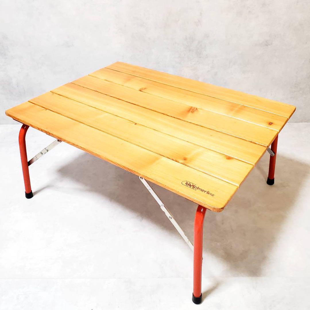 新品 CASTELMERLINO ハイ&ローキャンパーテーブル　80×60 CASTELMERLINO ハイ＆ローキャンパーテーブル 80×60 [カステル