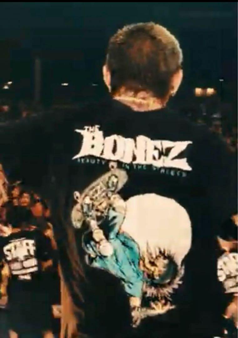 The Bonez Tシャツ 2色　セット　2枚　RIZE The BONEZ Damaged Skate Tee XXL - メルカリ