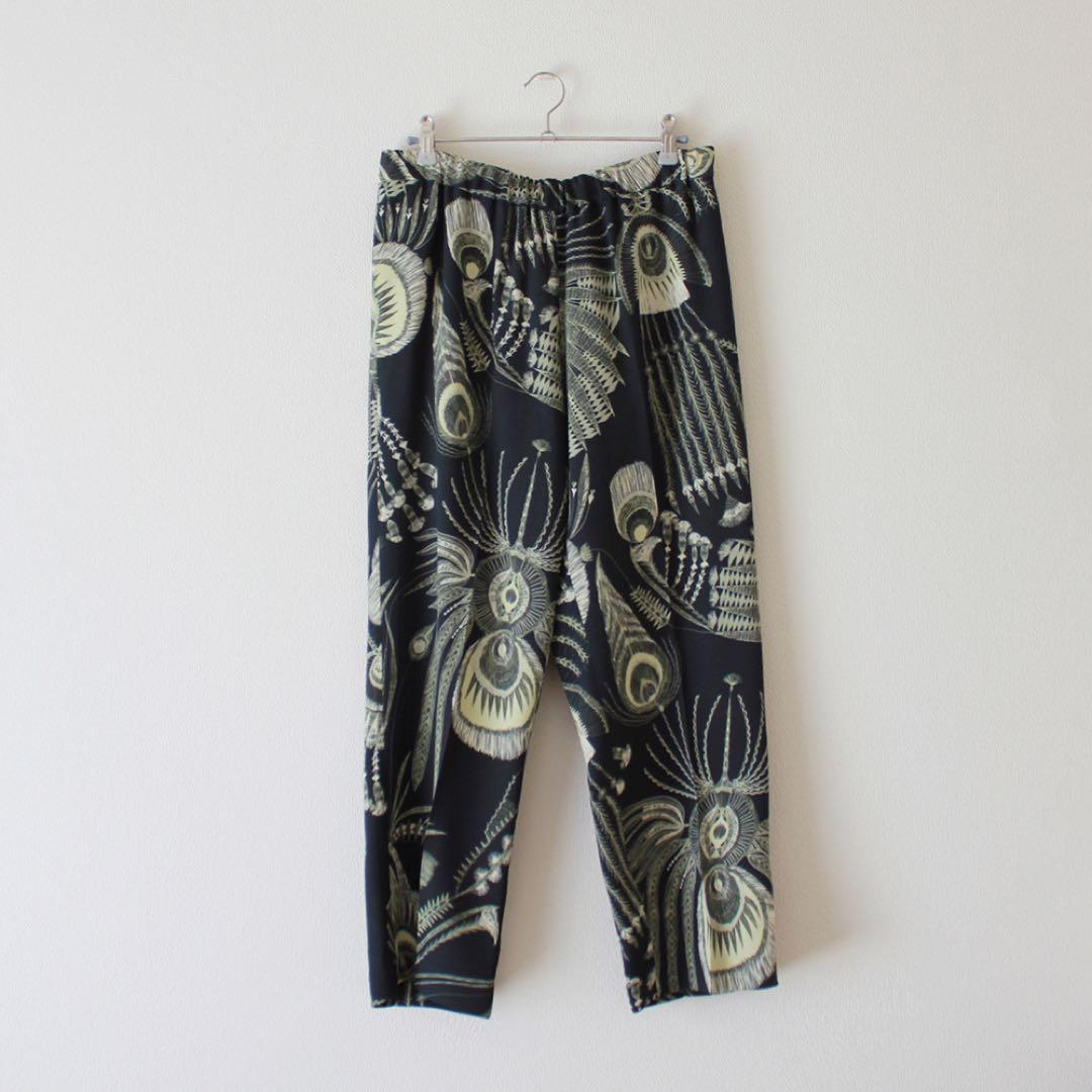 ドリスヴァンノッテン ヴェルナーパントン レーヨンパンツ  レインボー DRIES VAN NOTEN／ドリス／18FW／アウトサイダーイージーパンツ 19SS