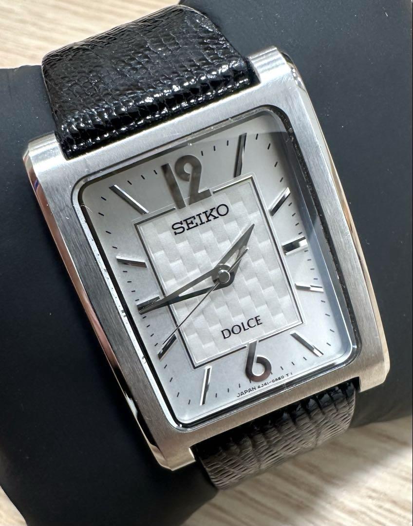＊　SEIKO DOLCE 4J41-0AC0 時計　稼働品