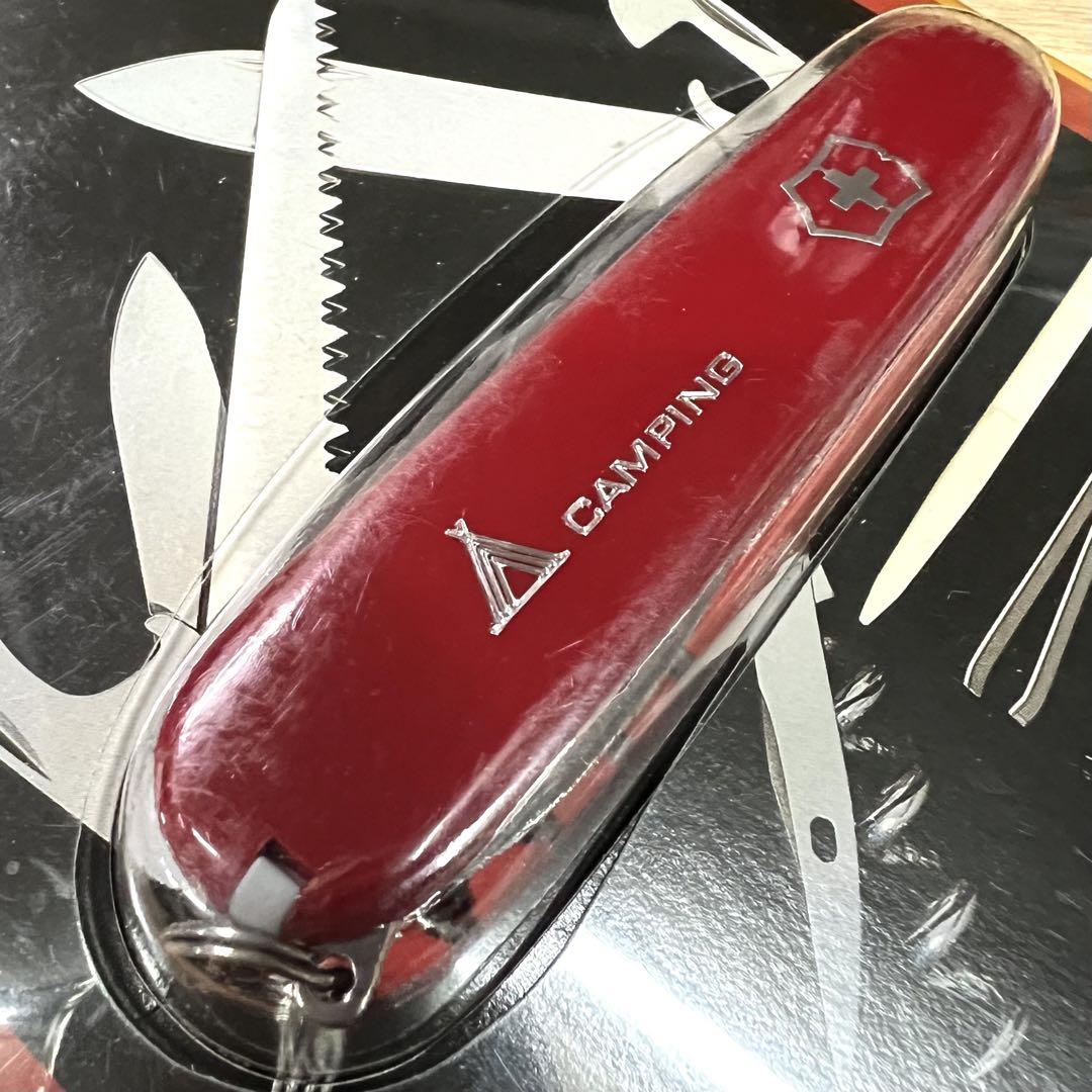 ビクトリノックス VICTORINOX キャンパー RD スイス製マルチツール
