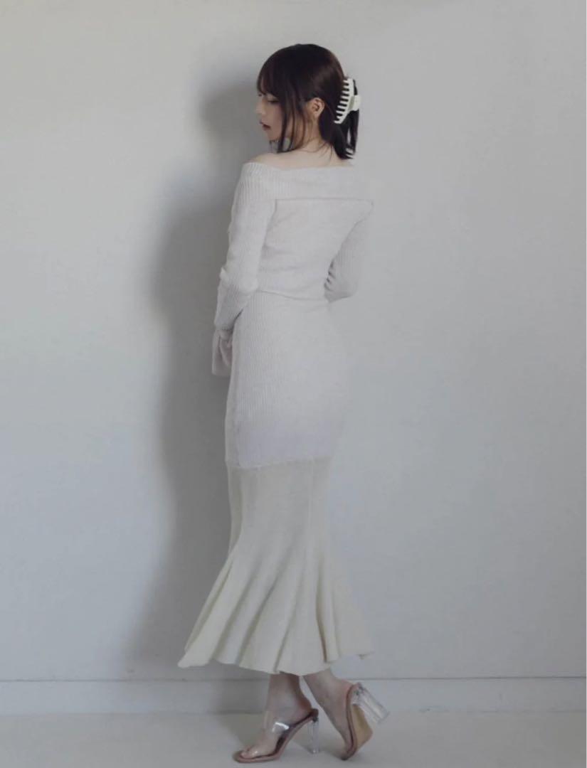 Andmary Emma silky dress 即発送24時間