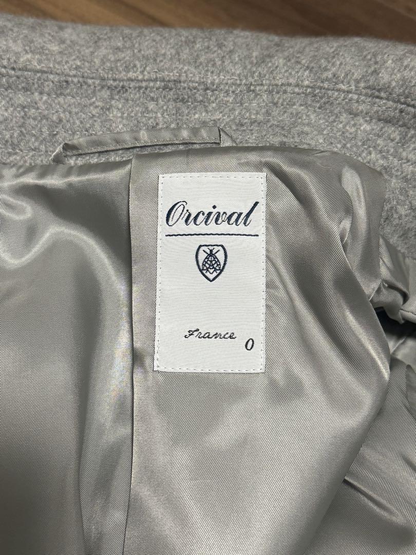 orcival オーシバル　オーチバル　コート　メルトン　ウール　アウター
