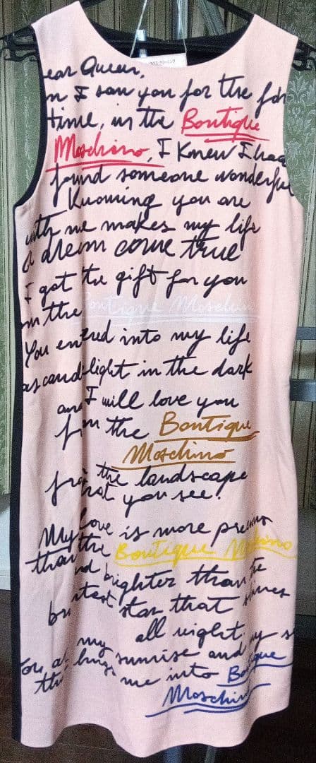 【美品・２回程使用・クリーニング済】☆ブティックモスキーノ☆ワンピースドレス　Ｌ 12,402円