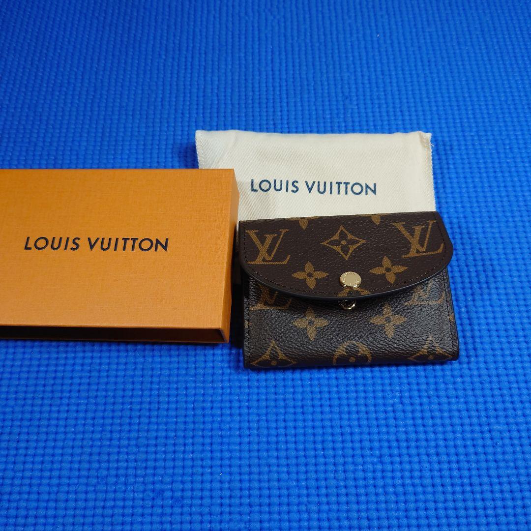 Louis Vuitton コインケース ブラウン/レッド