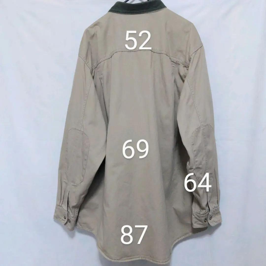 US古着 90s ウールリッチ USA製 シャツ コットン 厚手 ビッグ