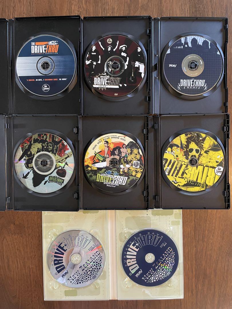 DRIVE THRUサーフィン DVD 7 タイトルセット