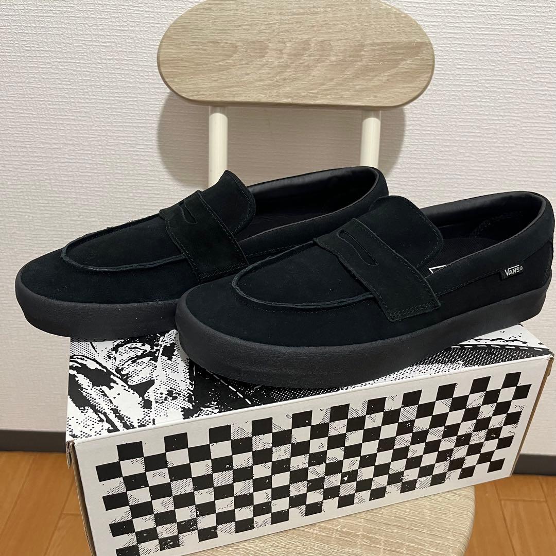 Vans スケートローファー　スエード　26cm ブラック　プロモデル　完売 Vans スケートローファー スエード 26cm ブラック プロモデル 完売