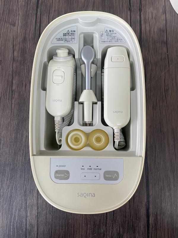 サキナピノ tesla/cleaner　テスラー＆クリーナー　美容機器