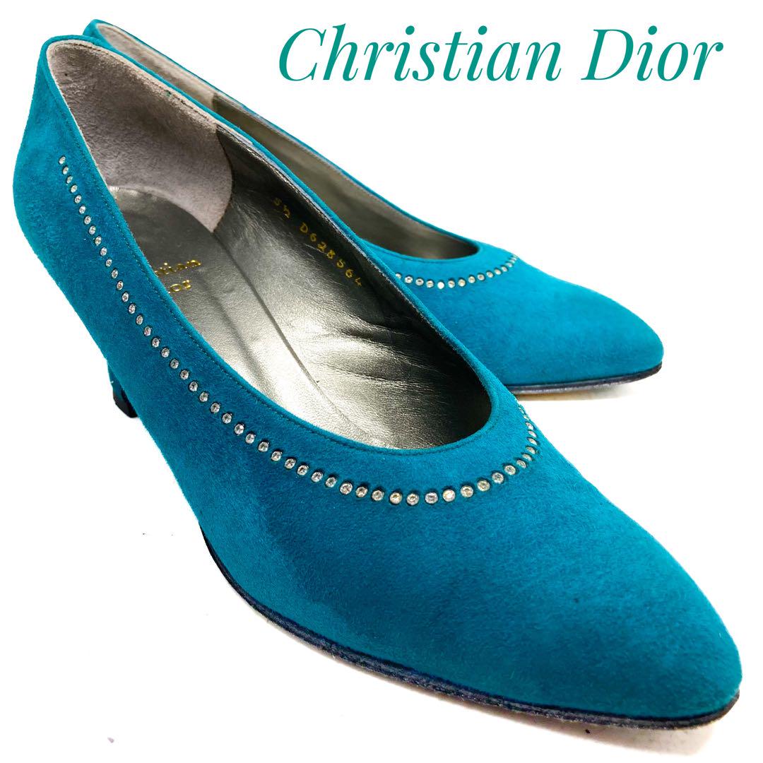Christian Dior クリスチャンディオール スワロフスキー パンプス