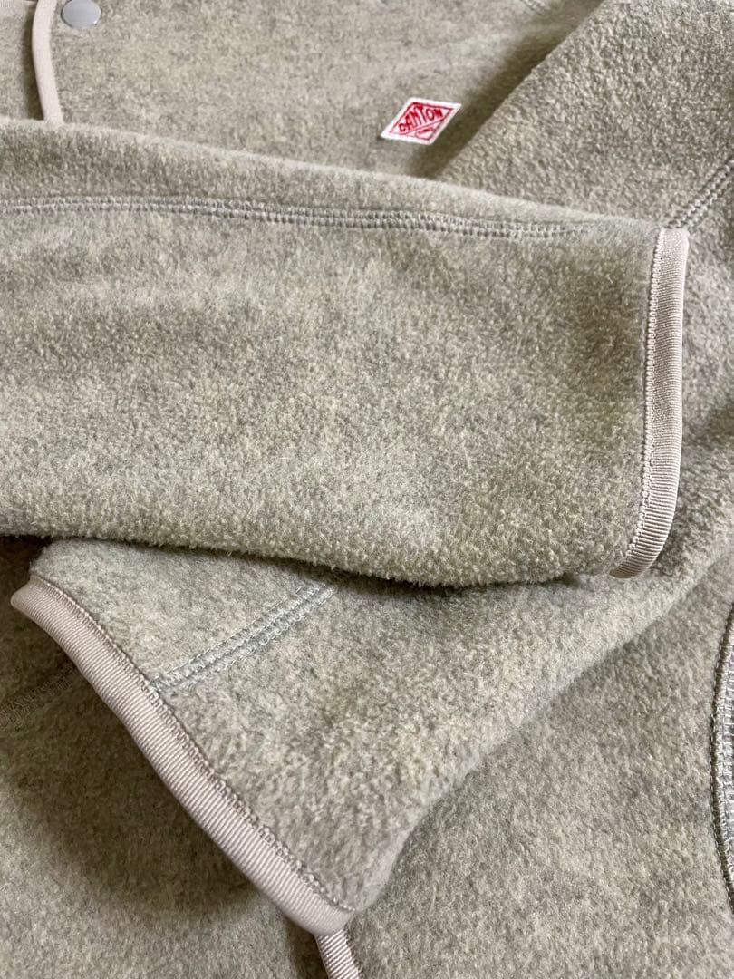 DANTON ノーカラージャケット ベージュ36