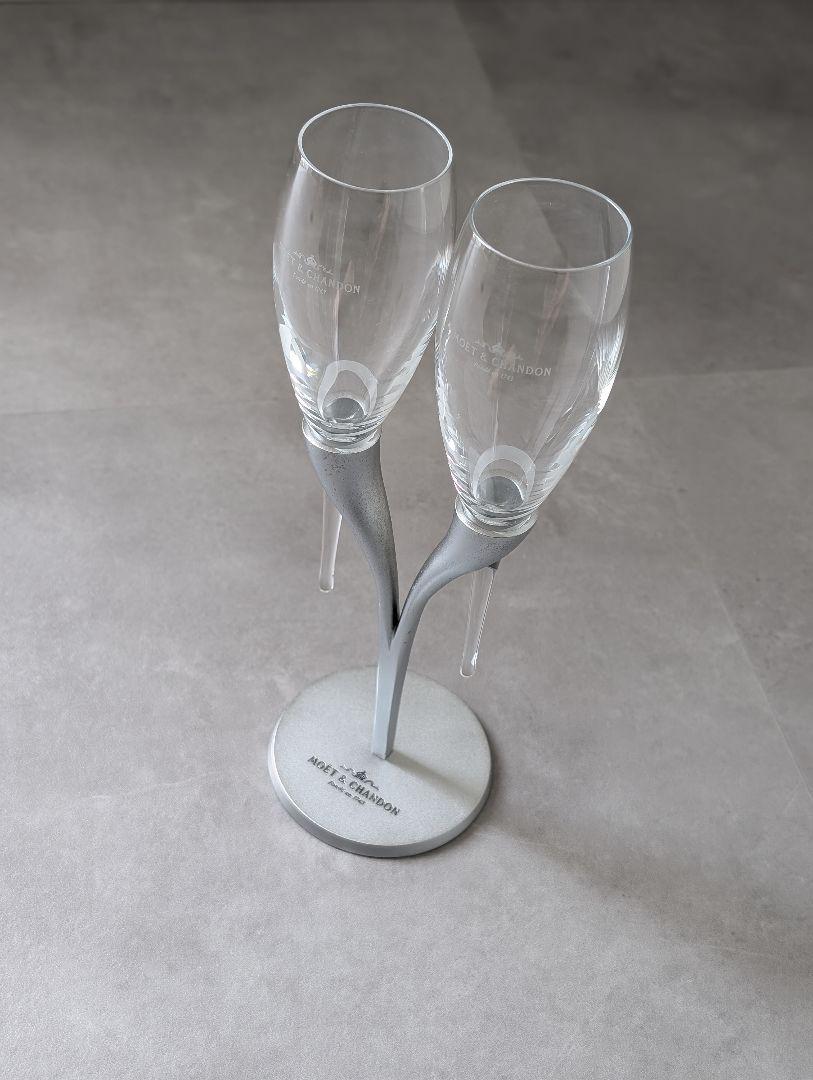 Moët&Chandon モエエシャンドン ペアグラス オブジェ ベース