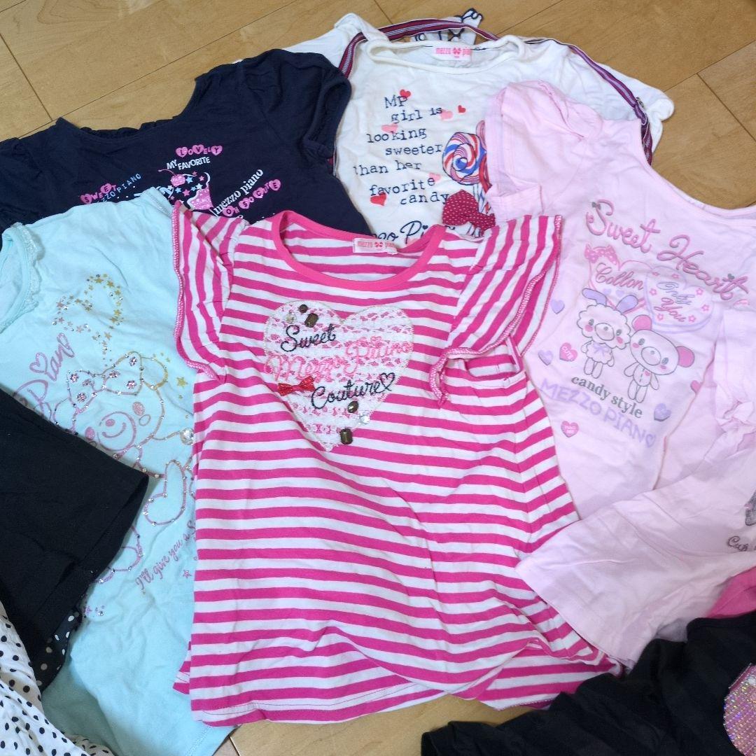 まとめ売り メゾピアノ Tシャツ 9点セット サイズ130cm まとめ売り メゾピアノ Tシャツ 9点セット サイズ130cm - メルカリ