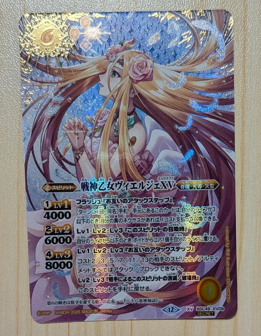 シークレット 戦神乙女ヴィエルジェXV 巡る星々