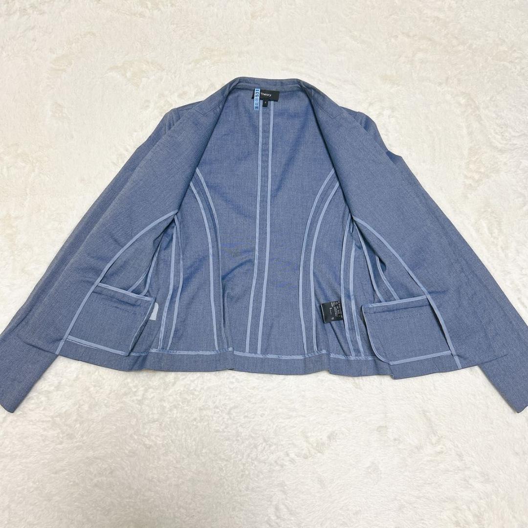 お買い得 現行 Theory セオリー パンツスーツ セットアップ ノーS theory