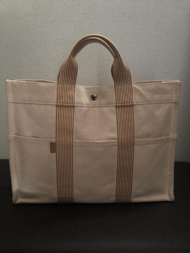 美品　HERMES エルメス ニューフールトゥ MM トートバッグ