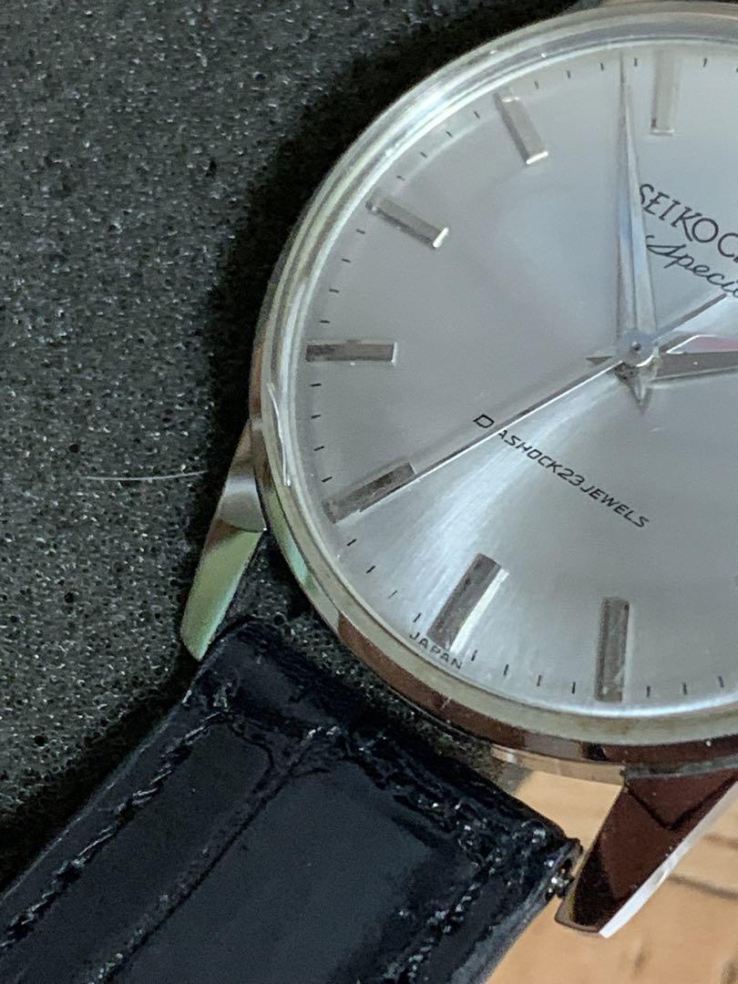SEIKO crown Special23石 DIASHOCK スペシャル手巻き