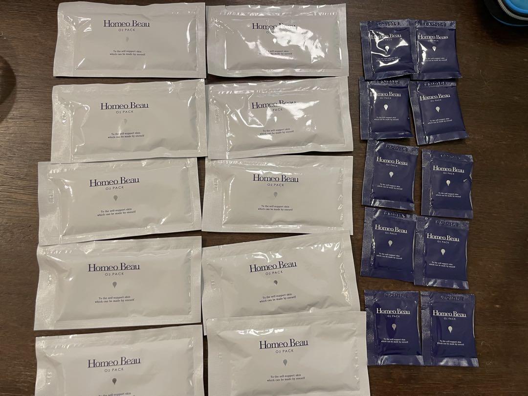Homeo Beau O2 PACK 炭酸パック 10回入 ホメオバウ オーツーパック フラーレン高配合の化粧品