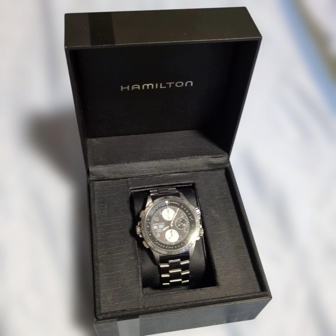HAMILTON 自動巻き時計 クロノグラフ HAMILTON 自動巻き時計 クロノグラフ