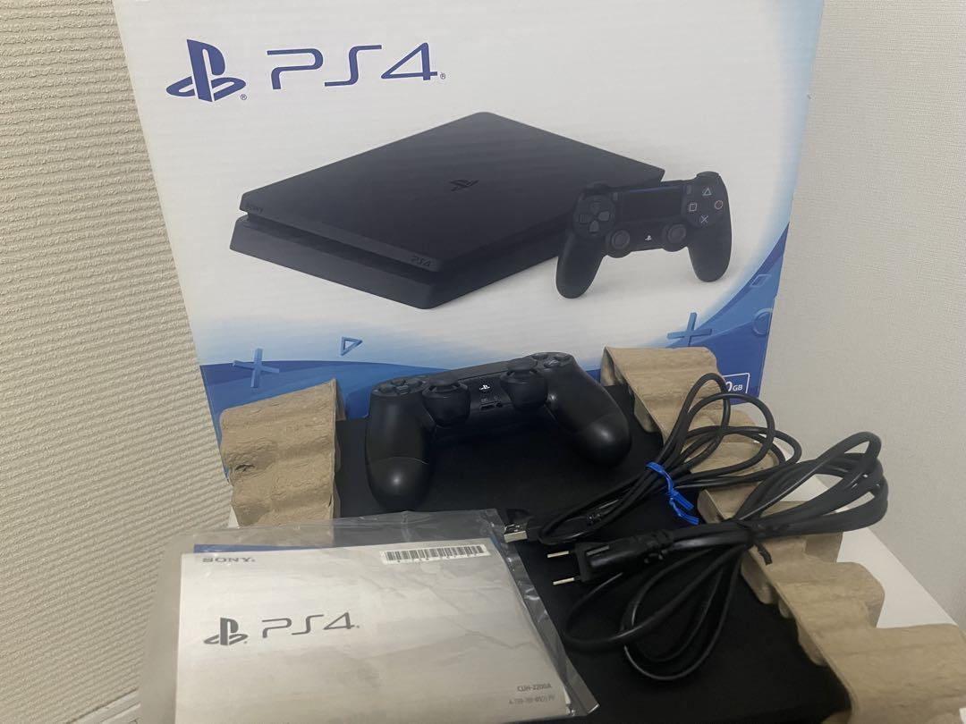 プレステーション プレイステーション4 500GB CUH2200a ジェットブラック - メルカリ