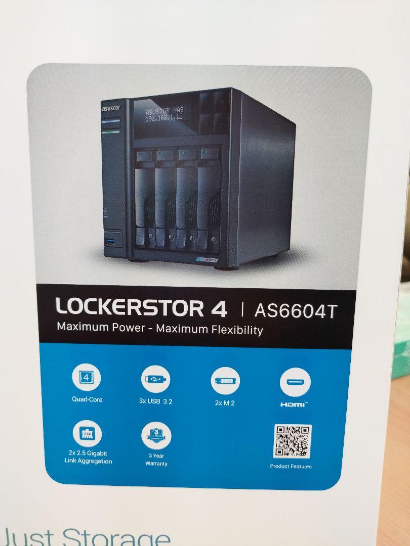 大幅値下げ！asustor AS6604T BLACK
