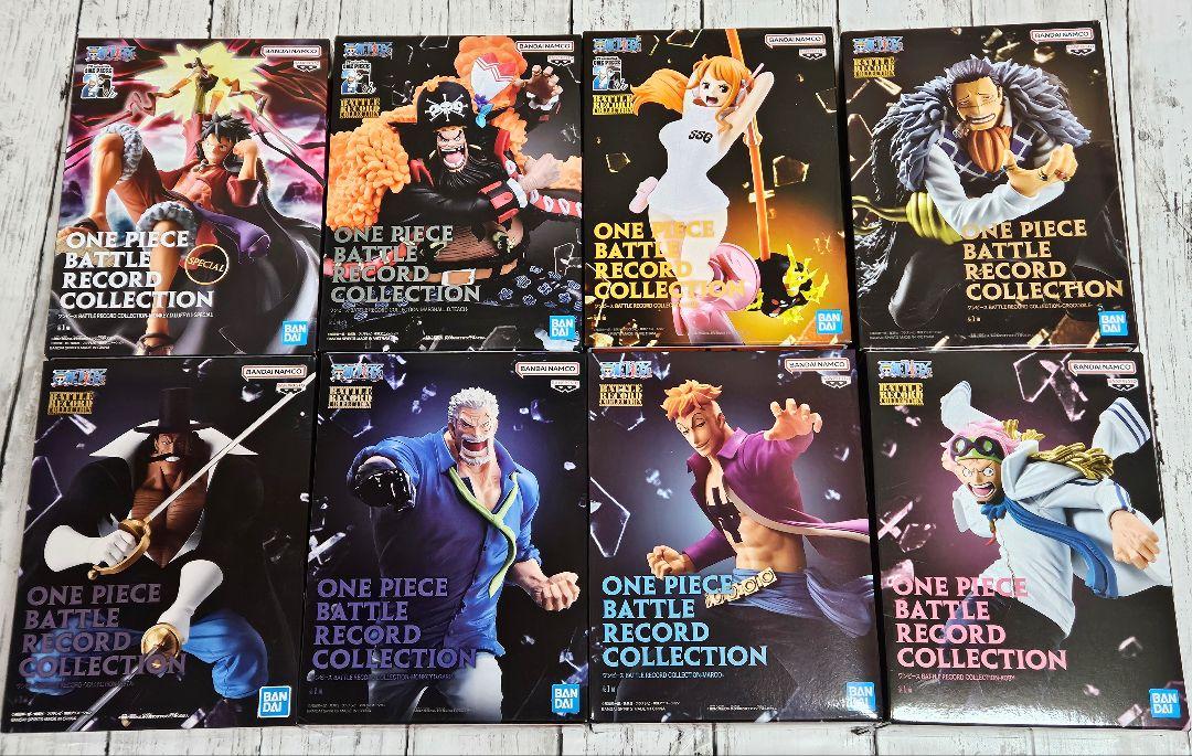ワンピース BATTLE RECORD COLLECTION 8種セット