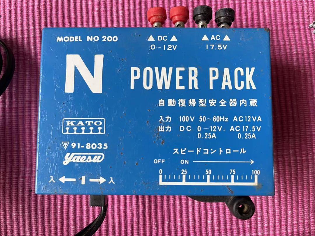 KATOのNゲージ 505 506 509 レール35本 パワーパックNO200