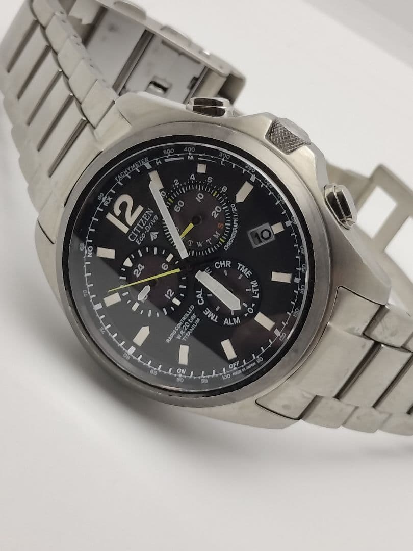 人気モデル シチズン プロマスター ランド 電波ソーラー 軽量チタン E610Citizen WWW_MORNINGWALKER_COM