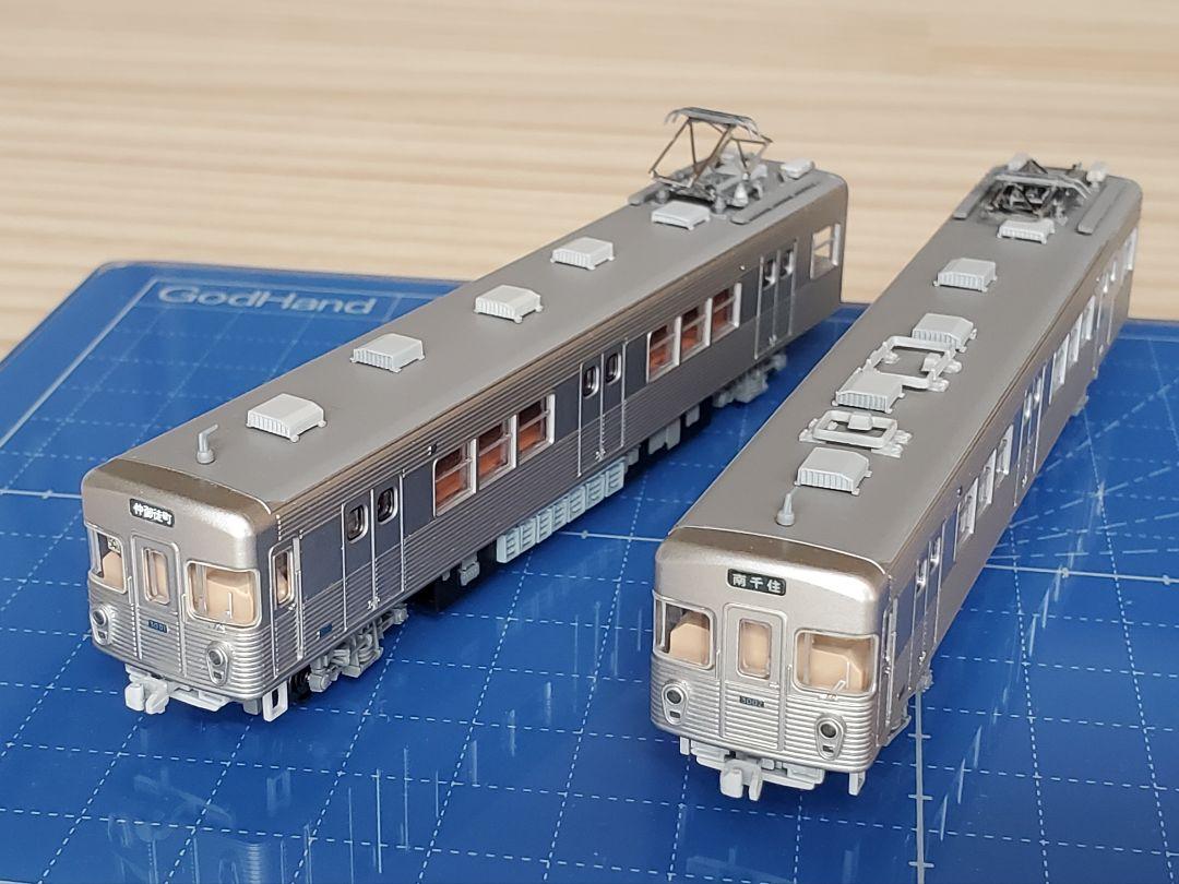 【加工品】マイクロエース　営団3000系(東京メトロ保存車) 2両セット