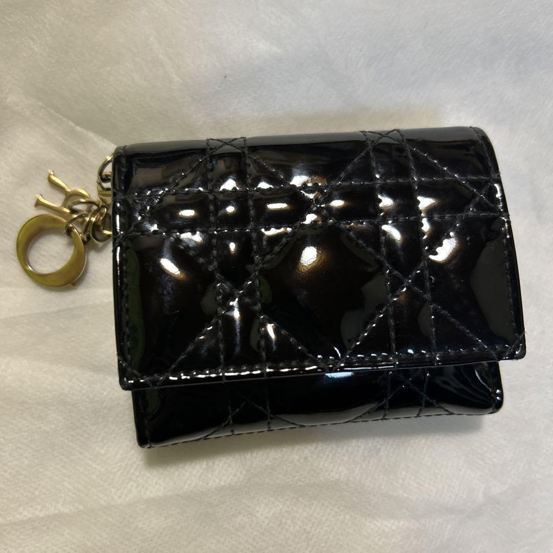 Lady Dior Lotus ウォレット DIOR | Lady Dior Lotus ウォレット カナージュ ラムスキン
