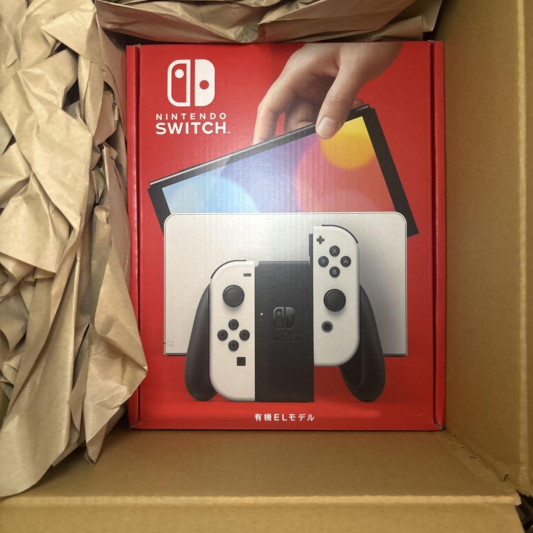 新品・未開封】Nintendo Switch 有機ELモデル 本体 ホワイト