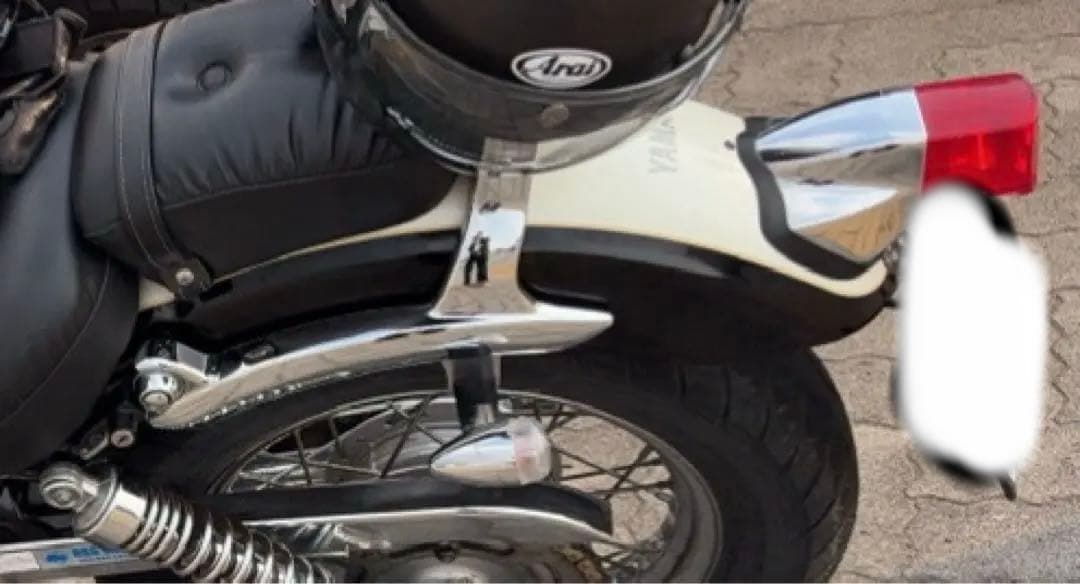 ヤマハ ビラーゴ250 純正フロントフェンダー リアフェンダーセットYAMAHA BRIGHTFACE_UK