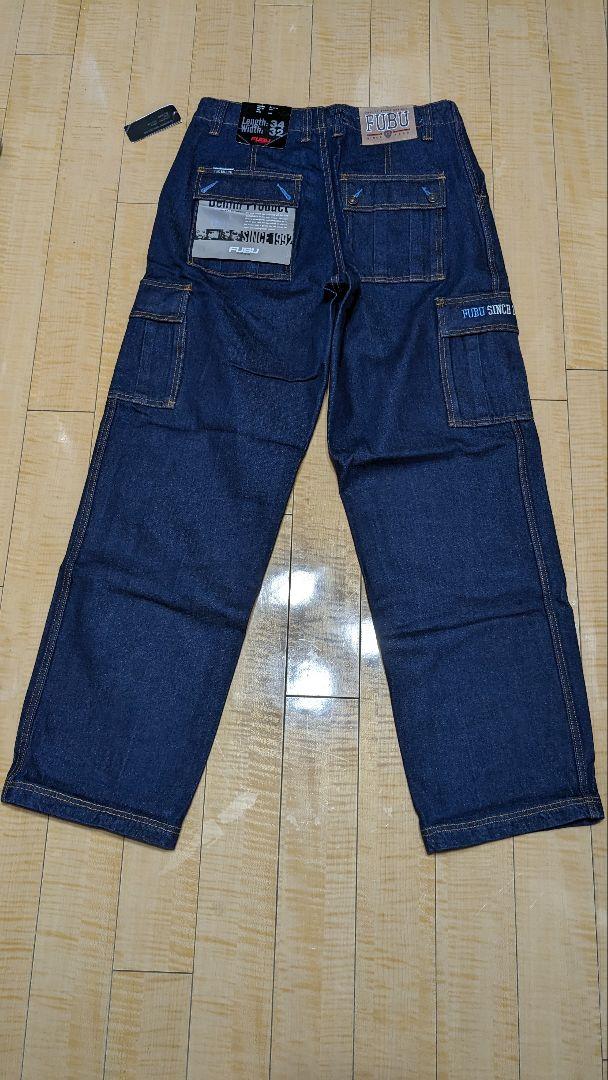 DEADSTOCK OLD FUBU denim pants デッドストック