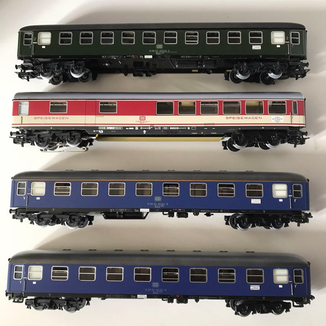 メルクリン HO 4051 4052 4054 急行列車用客車 元箱付 ブリキ製 メルクリン HO 4051 4052 4054 急行列車用客車 元箱付 ブリキ製 - メルカリ