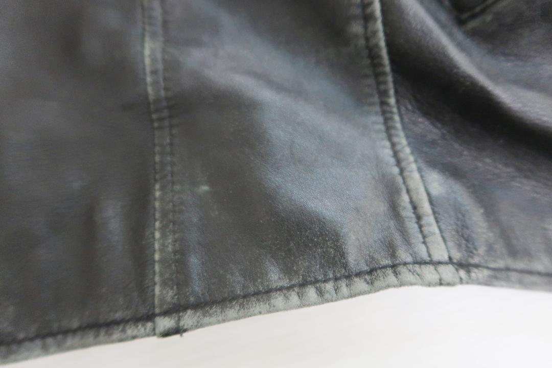 POLO RALPH LAUREN ラムレザー ライダースジャケット