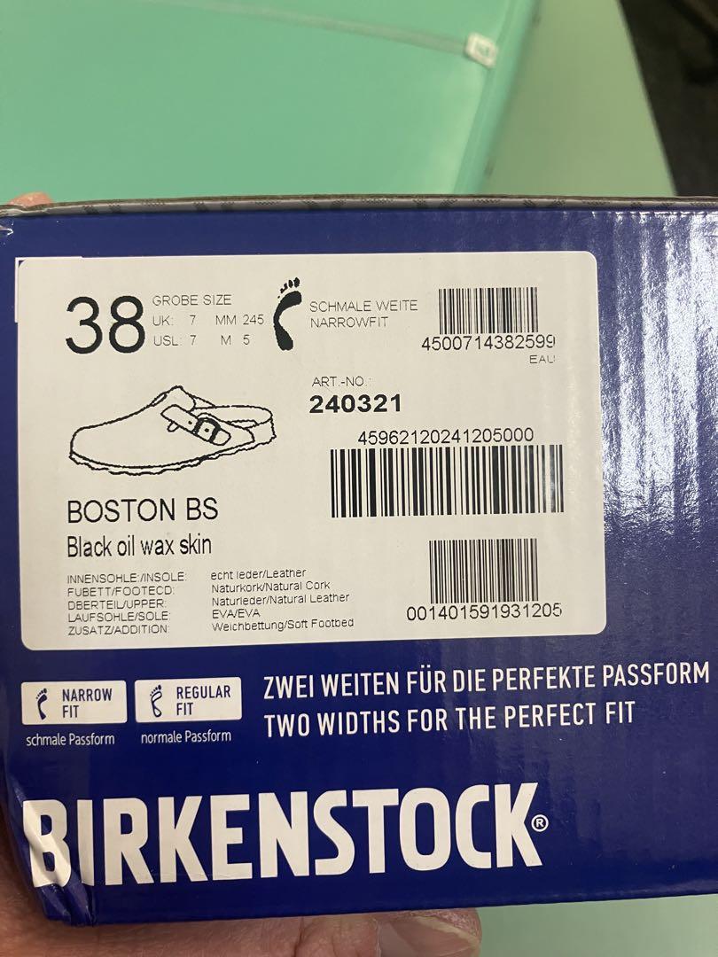 Birkenstock Boston BS サボサンダル 38