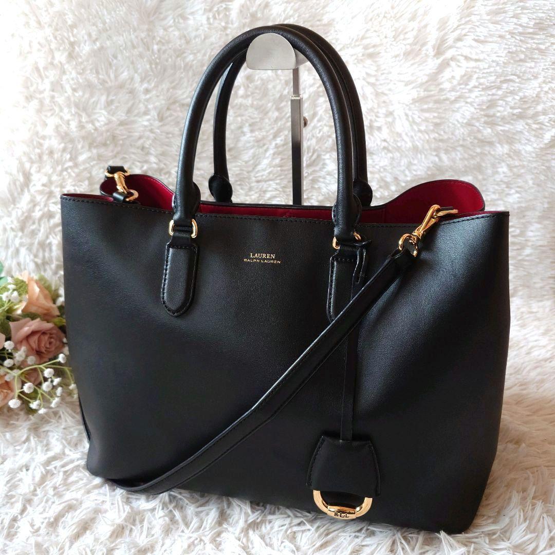 極美品 ローレンラルフローレン ドライデンマーシー トート