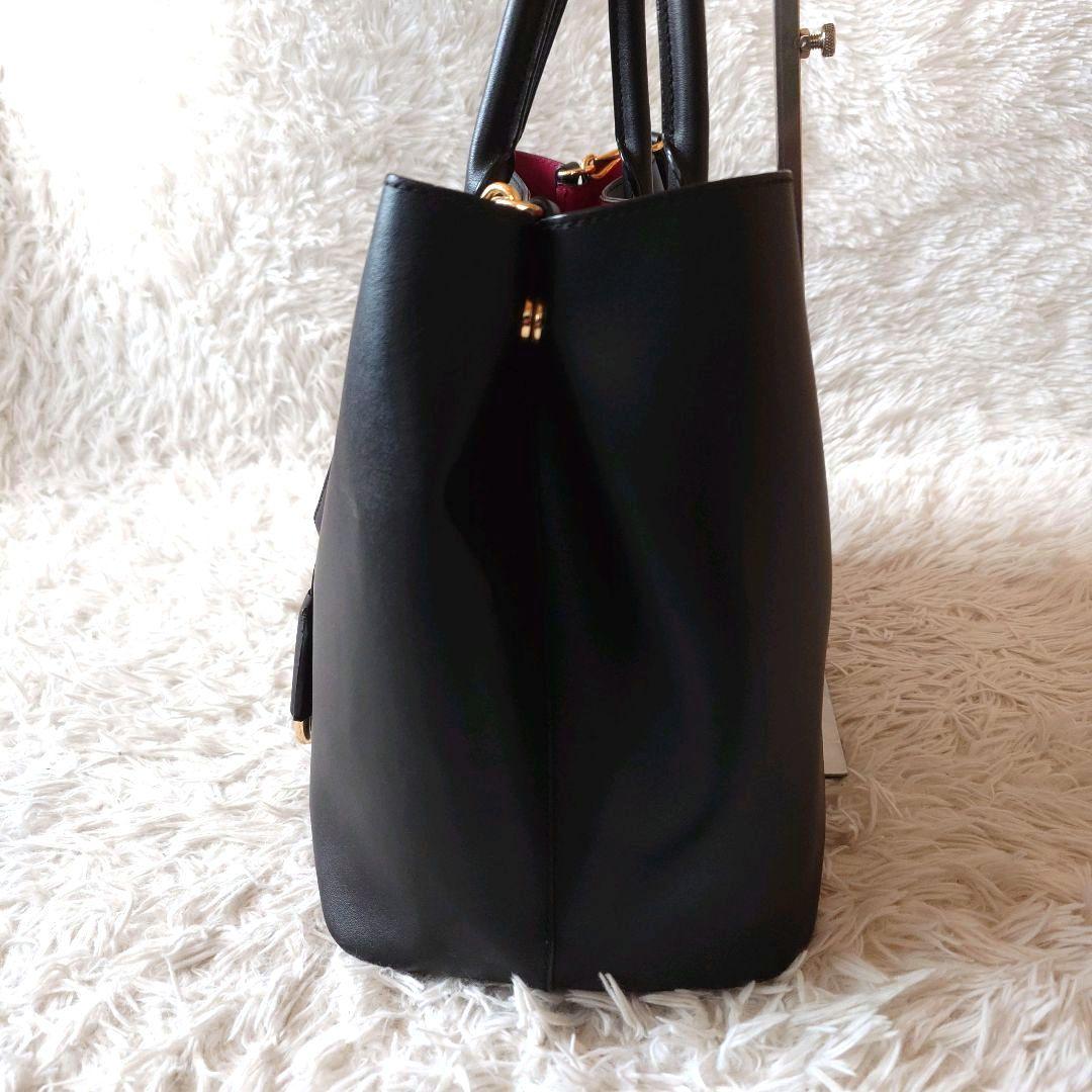 LAUREN RALPH LAUREN 黒　ドライデンマーシ　トートバッグ　黒 ローレンラルフローレン ドライデンマーシ トートバッグ 2way