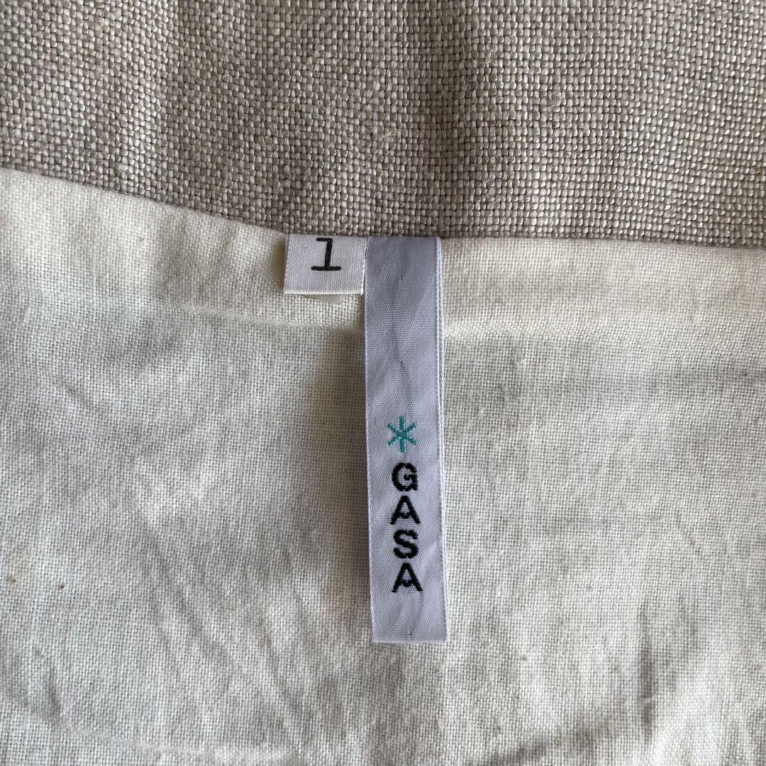GASA* ガサ ジャガード巻きスカート　サイズ1