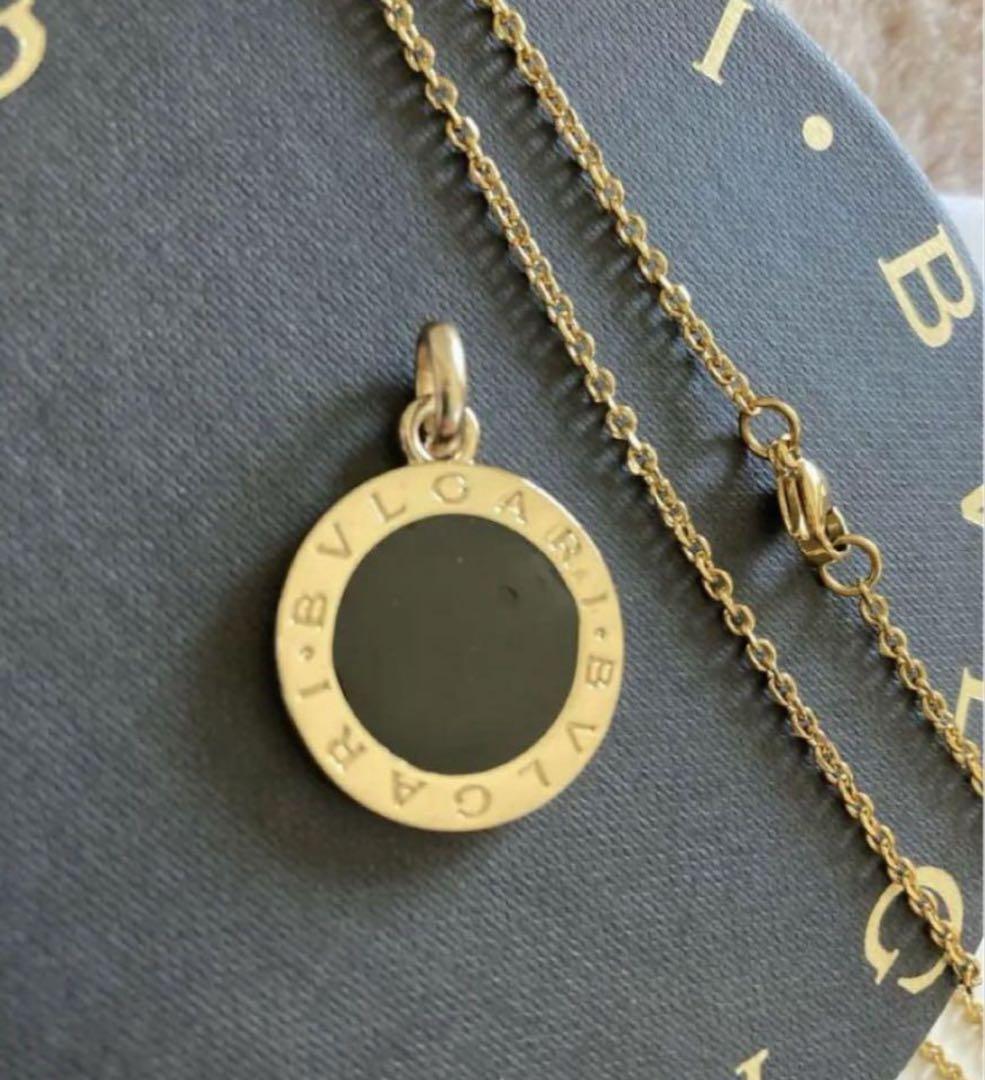 残り1点再入荷なし　新品　正規品　BVLGARI ブラック　チャーム　ネックレス