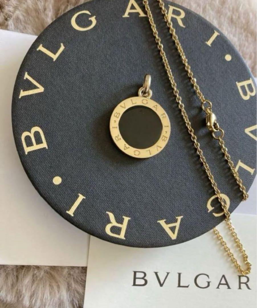 残り1点再入荷なし　新品　正規品　BVLGARI ブラック　チャーム　ネックレス