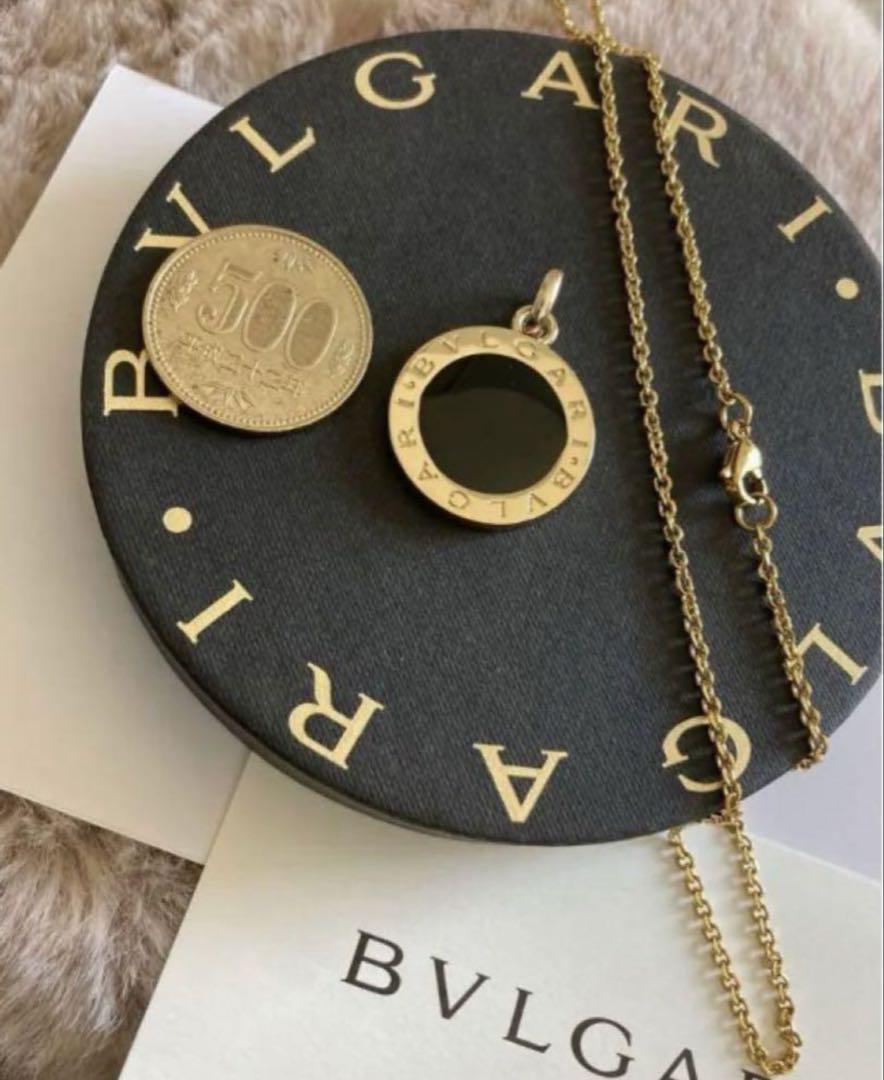 残り1点再入荷なし　新品　正規品　BVLGARI ブラック　チャーム　ネックレス