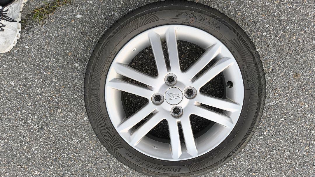 2023年 165/55R15 ヨコハマ ブルーアース ダイハツ純正ホイール付き