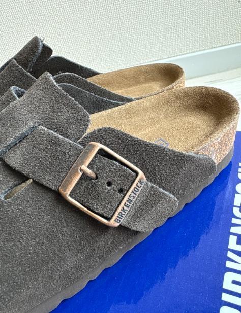 BIRKENSTOCK ダークブラウン サンダル 24.5cm