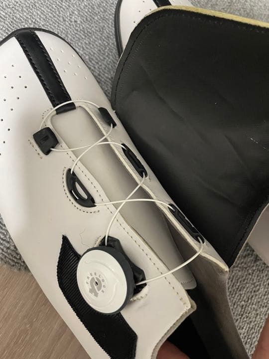 EZNI 自転車シューズ 白 EZNI 競輪 ホワイト シューズ - メルカリ