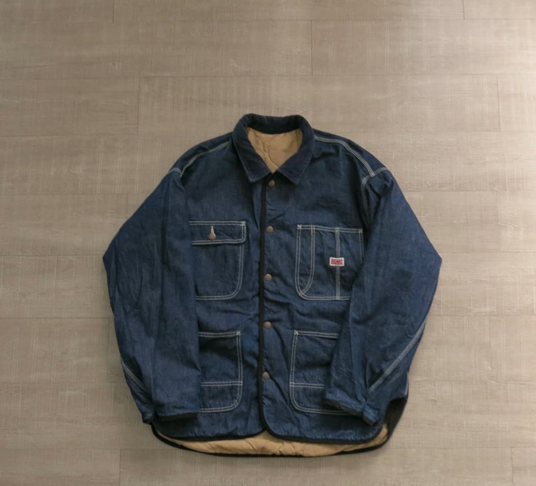 L BIGMAC デニムカバーオール 中綿 BIG MAC デニムジャケット